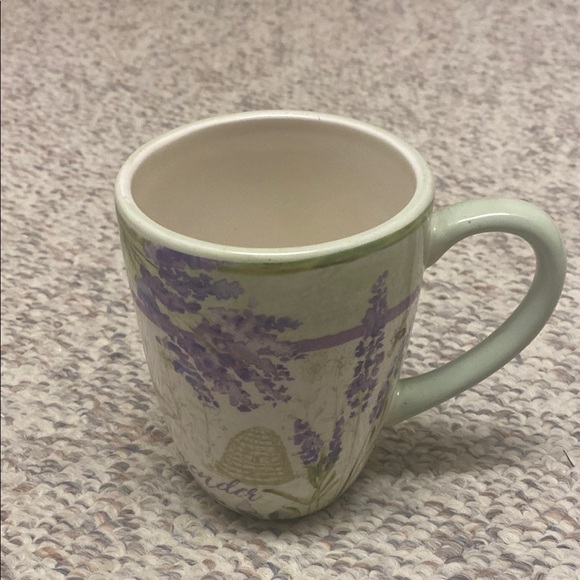 Lavender Floral Mug - Picture 1 of 6